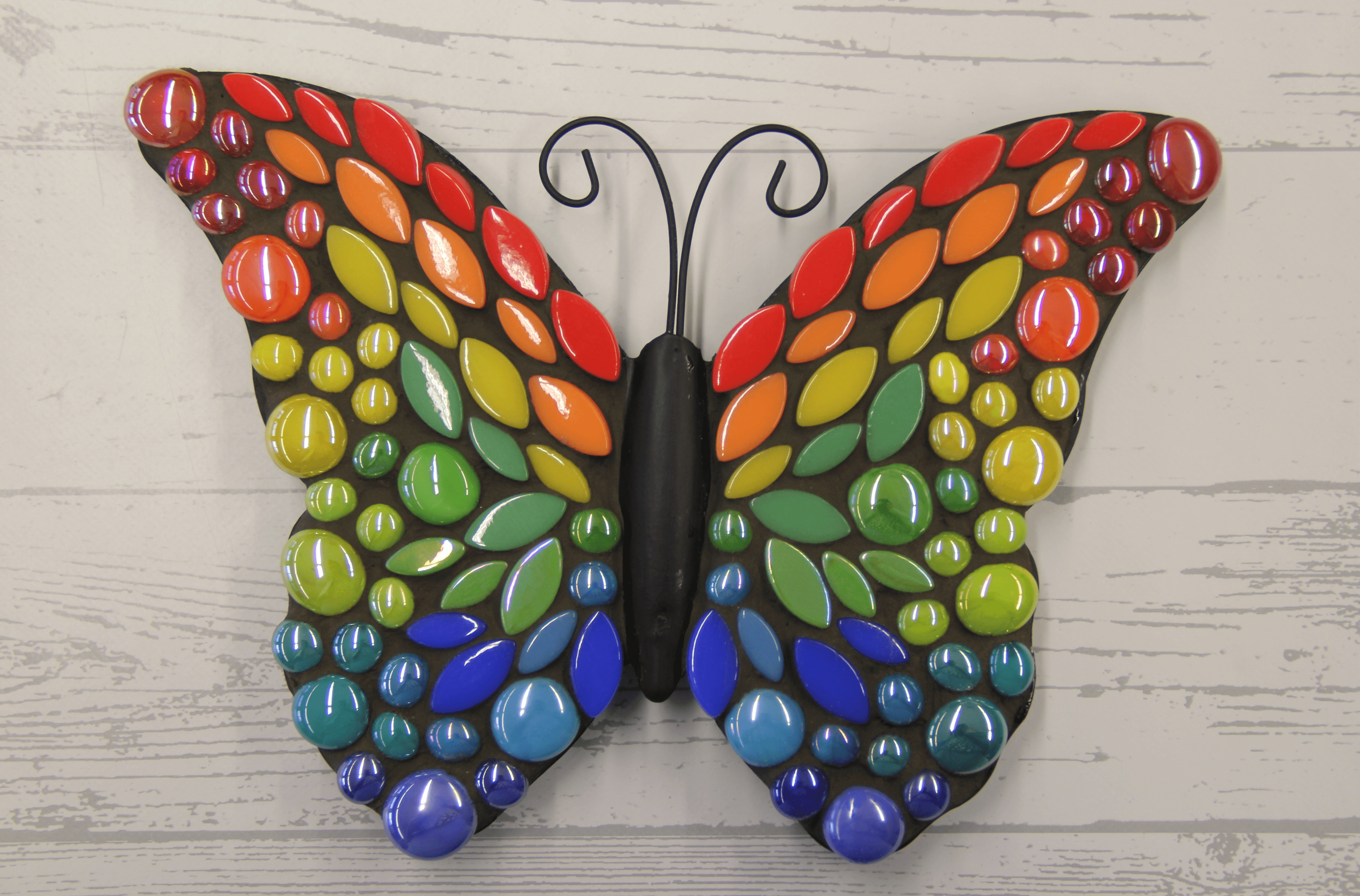 niettemin Rechthoek pepermunt Frisse Vlinder van mozaïek | Creatief Atelier Stoer